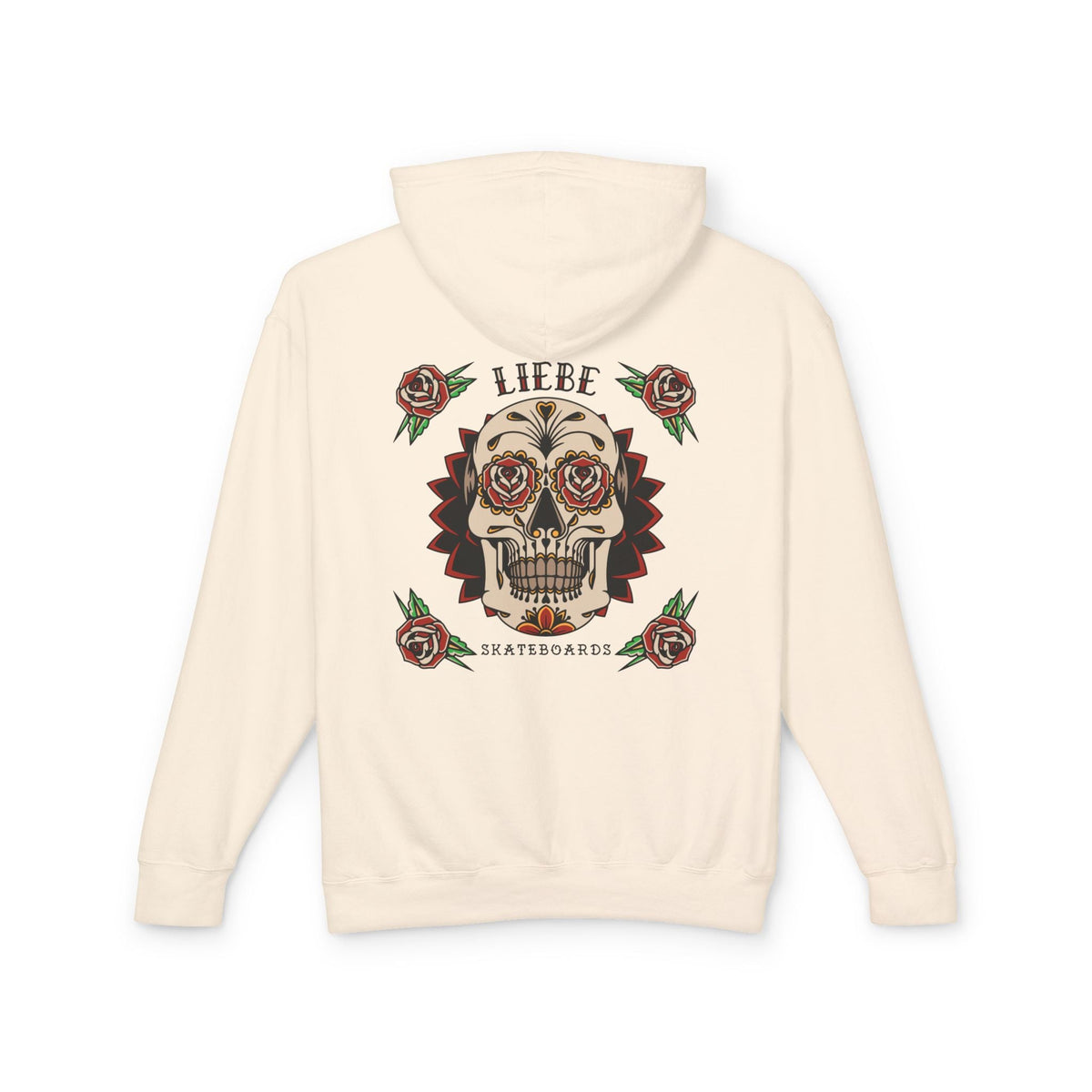 Liebe Calavera Rosa Hoodie