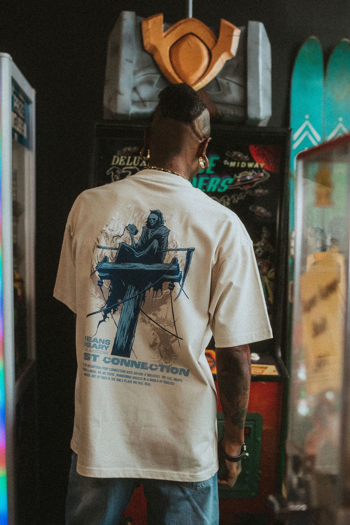 Lost Connection T-Shirt Bone