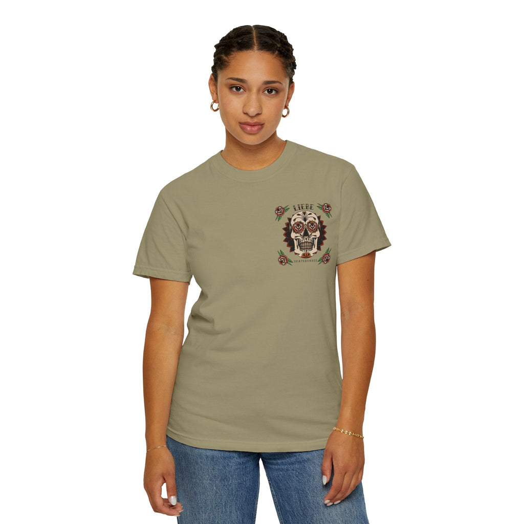 Liebe Calavera Rosa T-Shirt
