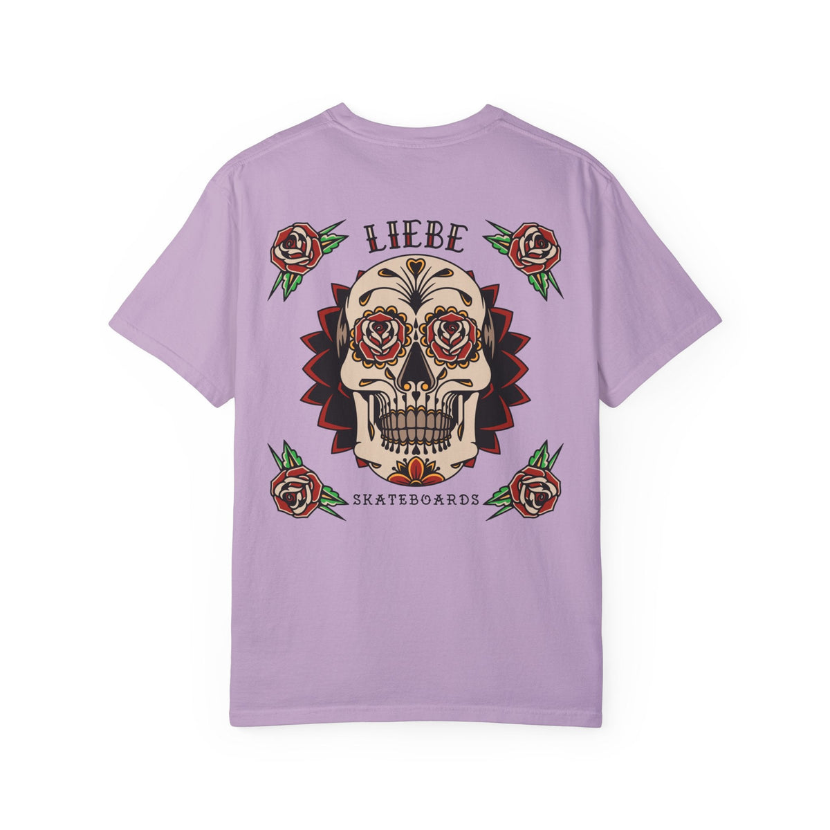 Liebe Calavera Rosa T-Shirt