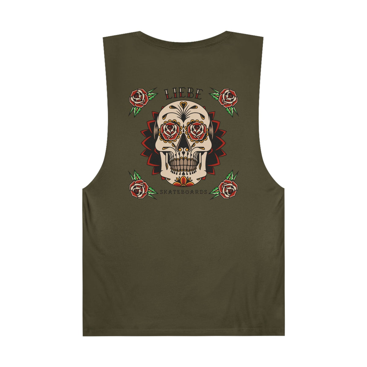 Liebe Calavera Rosa Tank