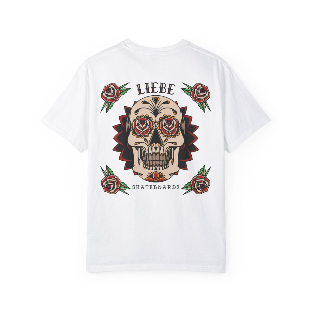 Liebe Calavera Rosa T-Shirt