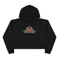 Liebe Calavera Rosa Crop Hoodie
