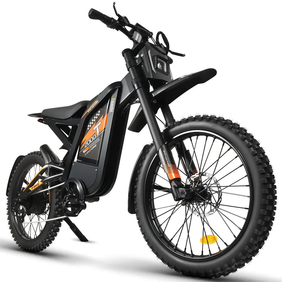T2000 Electric Dirt Bike-Style E-Bike