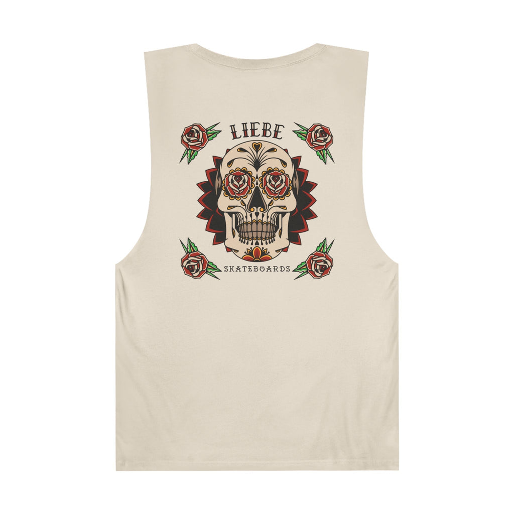 Liebe Calavera Rosa Tank