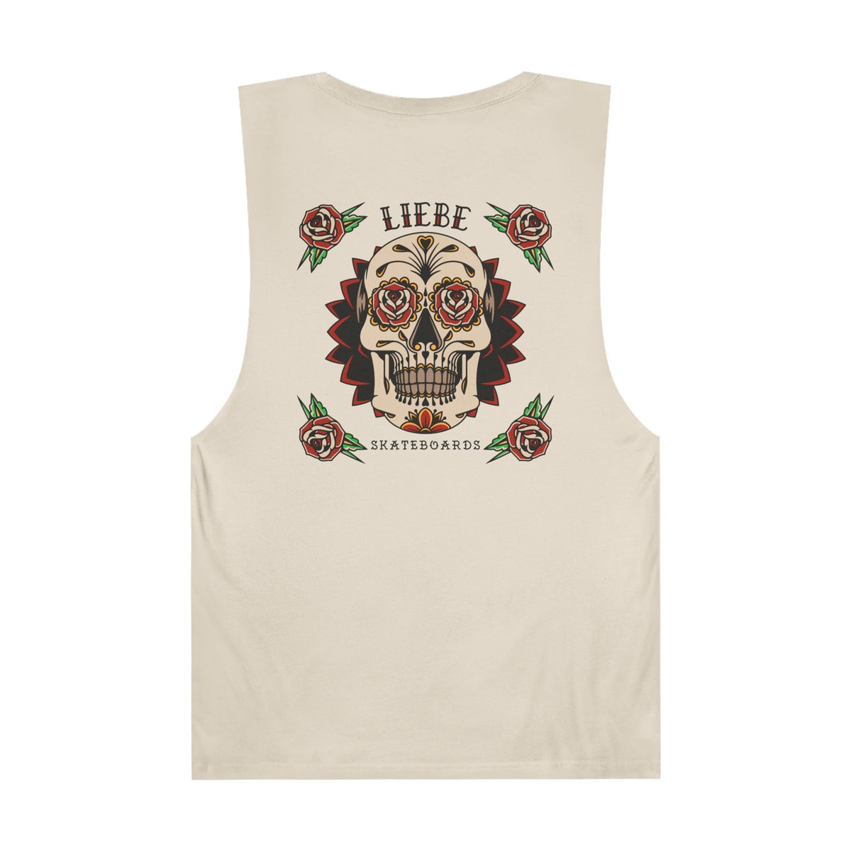 Liebe Calavera Rosa Tank