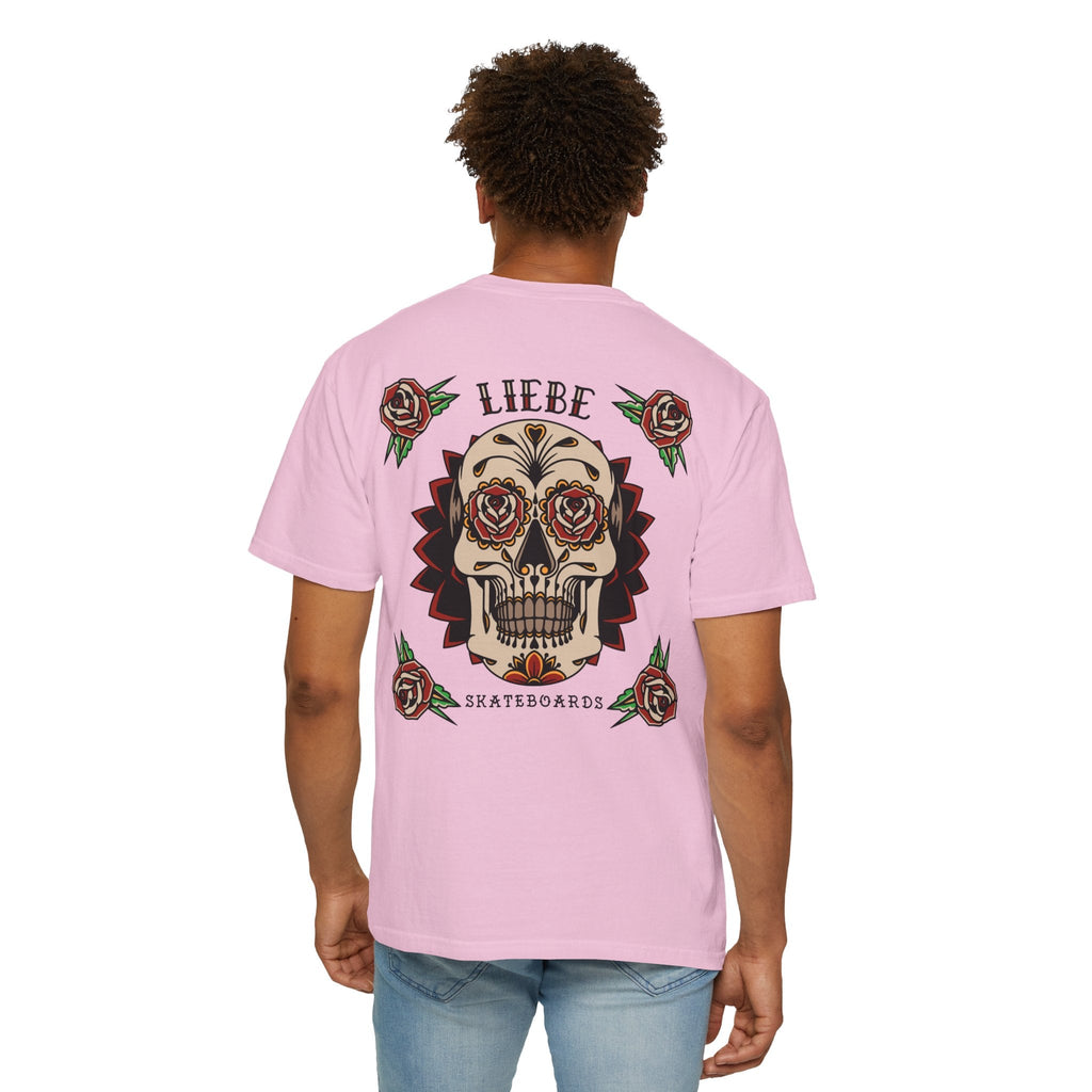 Liebe Calavera Rosa T-Shirt