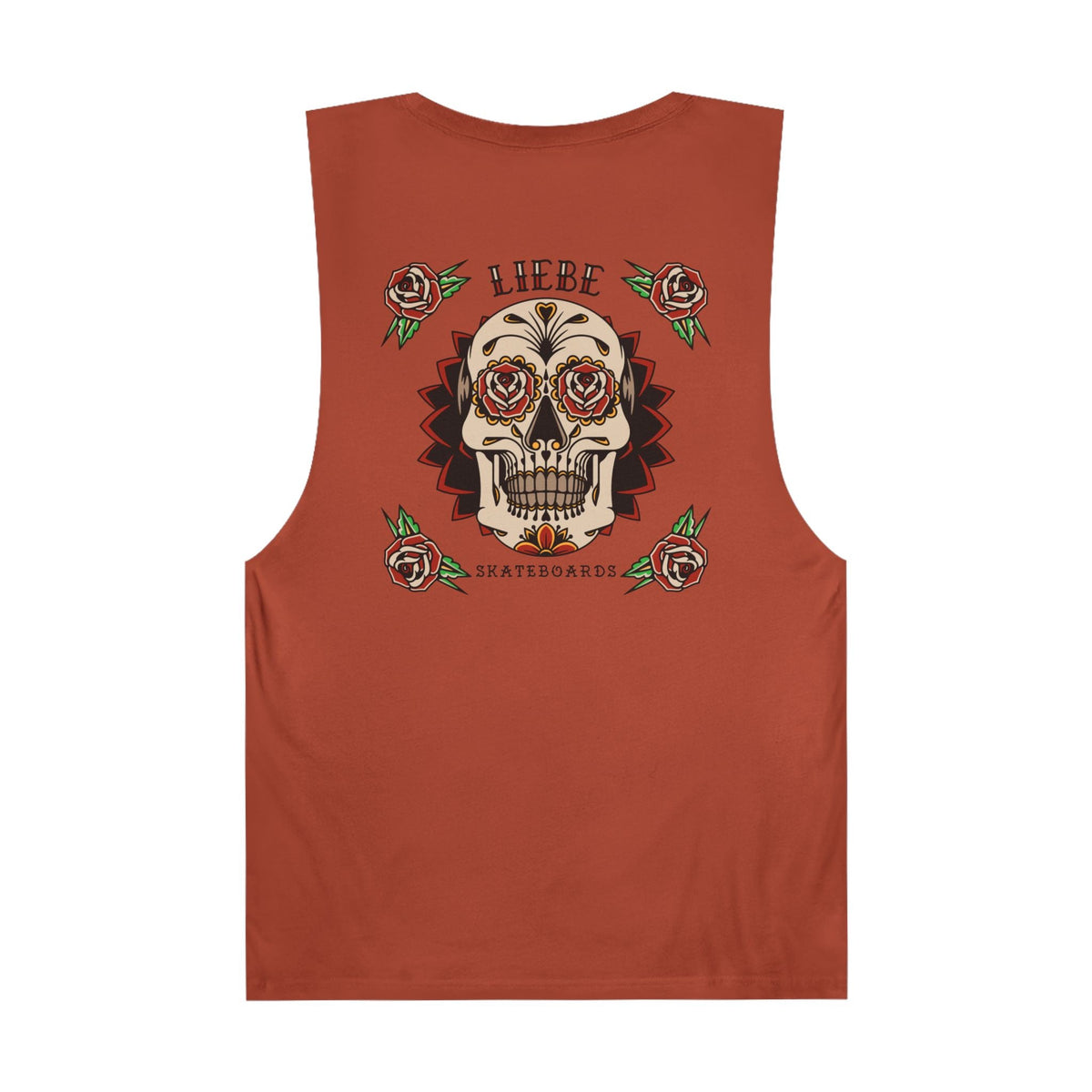Liebe Calavera Rosa Tank