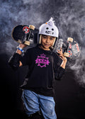 Liebe Punk Heart Youth T-Shirt - Black and Pink