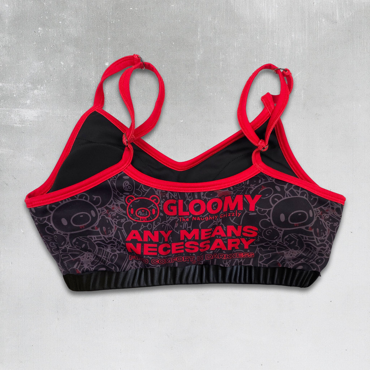 Blood Drip Fitness Sports Bra