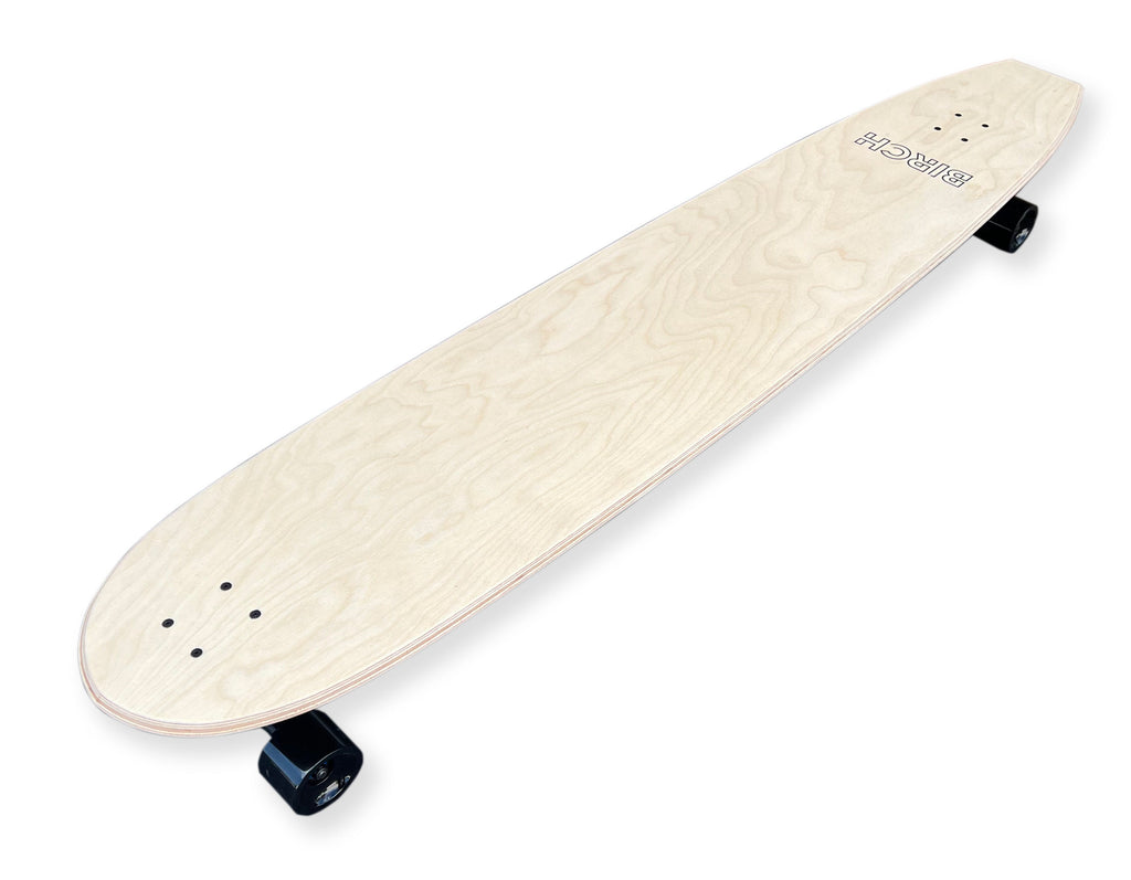 BIRCH 60" Longboard Skateboard - Complete Setup