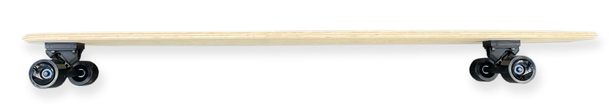 BIRCH 60" Longboard Skateboard - Complete Setup