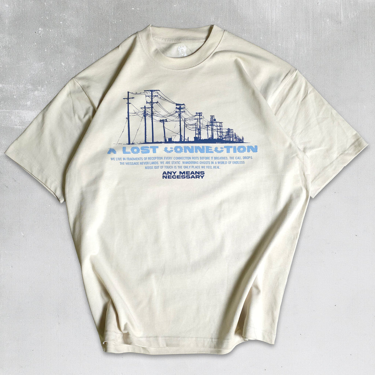 Lost Connection T-Shirt Bone