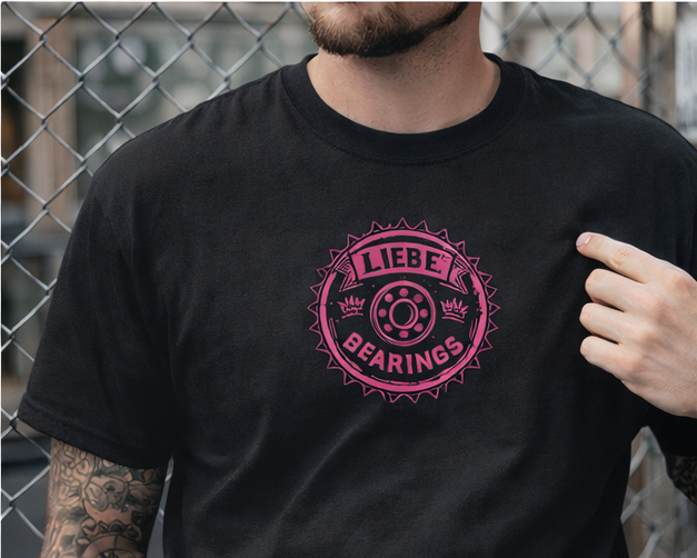 Liebe Bearings Gear Logo T-Shirt