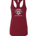Liebe Cherry Blossom Women’s Racerback Tank Top