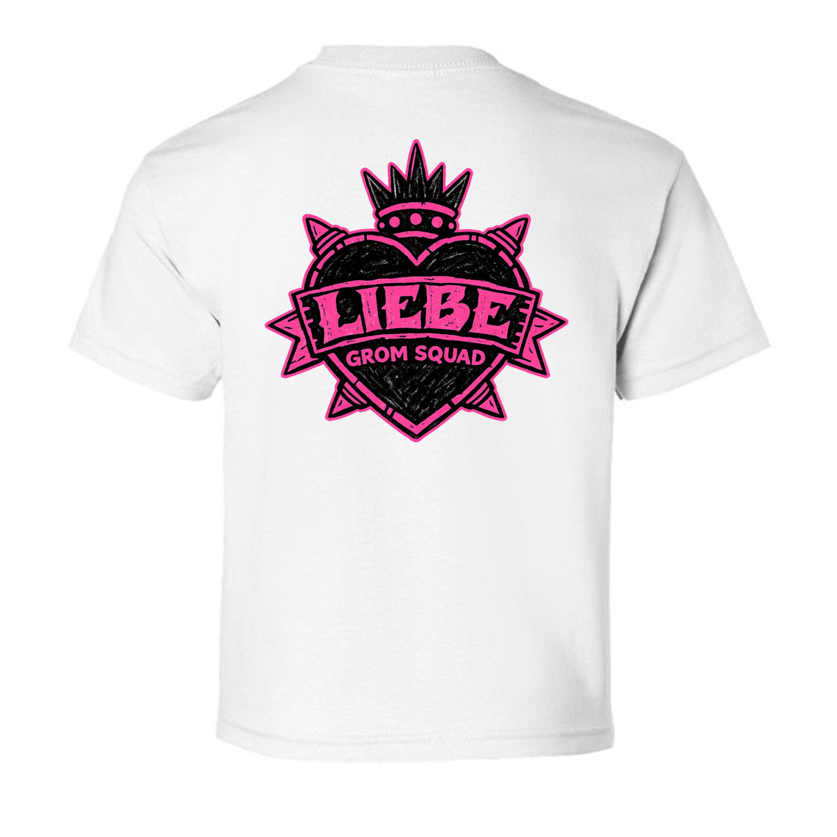 Liebe Grom Squad Pink Punk Heart