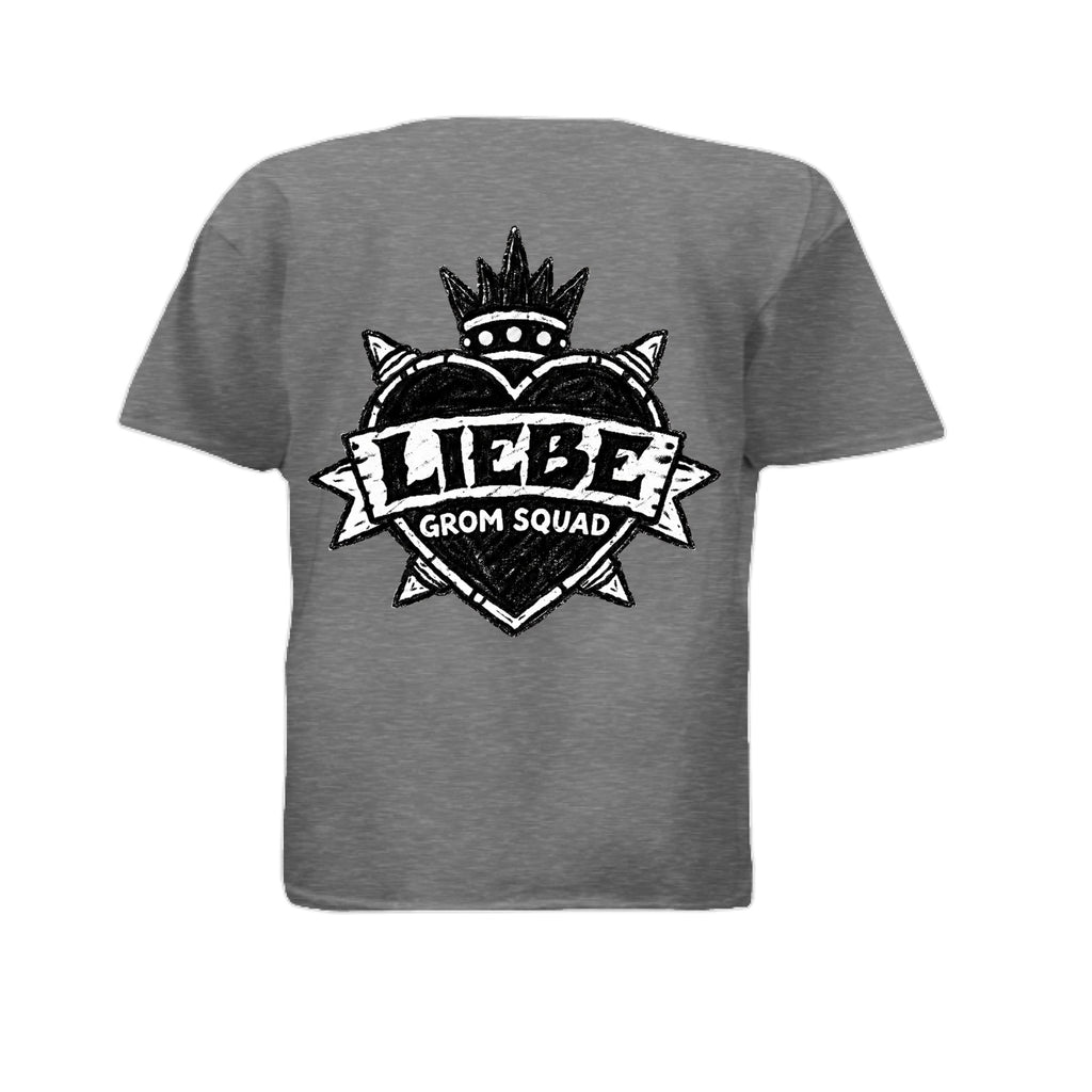 Liebe Grom Squad Black & White Punk Heart