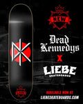 Dead Kennedys x Liebe Skateboards Deck