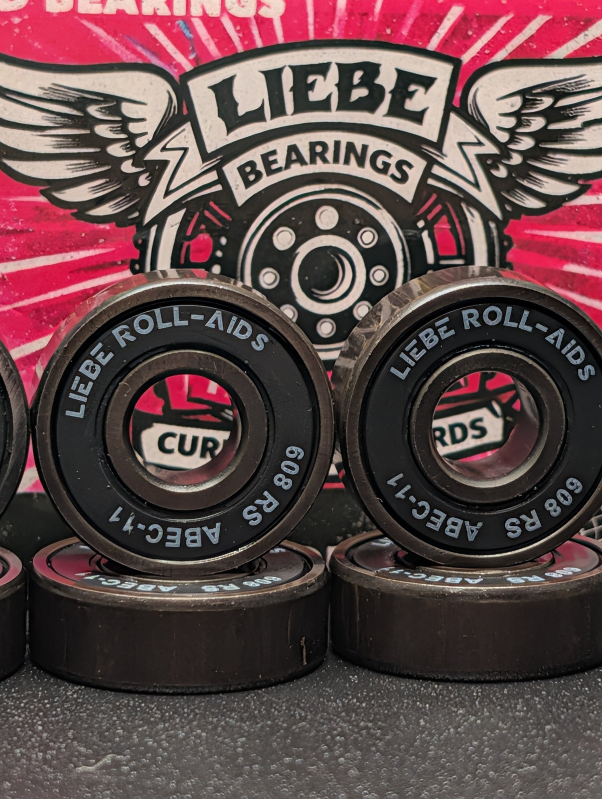 Liebe Roll-Aids ABEC 11 Bearings-1