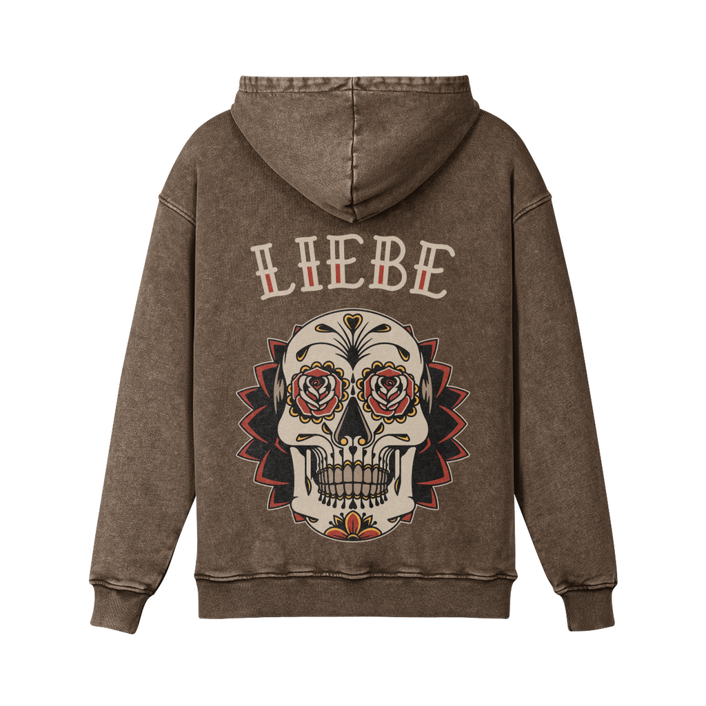 Liebe Calavera Rosa Hoodie